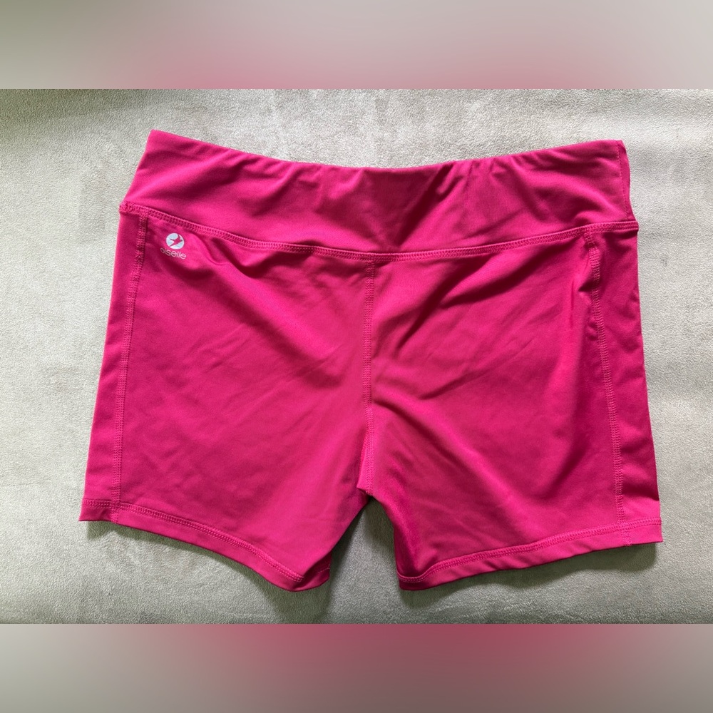 Oiselle stride shorts deep rose sz 10